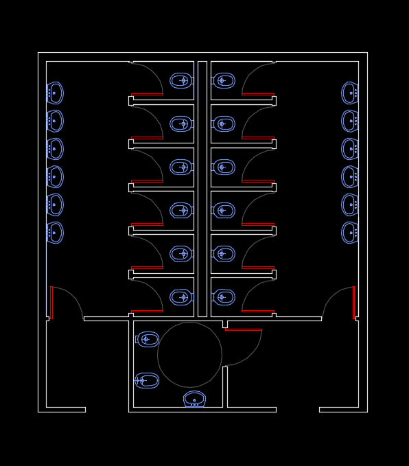 Bathroom layout 2 Floor
